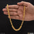 2 in 1 streamlined design superior quality gold plated chain