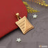 2 Dual Design Best Quality Elegant Design Golden Color Pendant for Men - Style B203