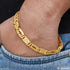 2 In 1 Nawabi Extraordinary Design Gold Plated Bracelet for Men - Style C975