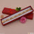 Red box with gold bracelet and flower, 3 Line With Diamond Elegant Design Gold Plated Men’s Bracelet