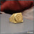 1 gram gold plated dollar best quality attractive design