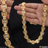 1 Gram Gold Plated Delicate Design Fashionable Design Chain for Men - Style C450