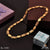 Etched Design High-Quality Diamond Cube Gold Plated Chain for Men - Style A068