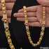 1 Gram Gold Plated 2 In 1 Nawabi Finely Detailed Design Chain for Men - Style C453