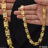 1 Gram Gold Plated Nawabi Decorative Design Best Quality Chain for Men - Style C493