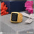 1 Gram Gold Plated Black Stone Lovely Design High-Quality Ring for Men - Style B140