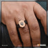 Rose Gold Crown Latest Design High-Quality Black Color Ring for Men - Style A416