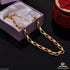 Glossy Ring Into Ring Fancy Design High Quality Gold Plated Chain - Style A426