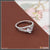 92.5 Sterling Silver With Diamond Eye-catching Design Ring