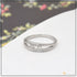 92.5 Sterling Silver with Diamond Decorative Design Ring for Ladies - Style LRG-116