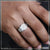 92.5 sterling silver with diamond extraordinary design ring