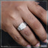 92.5 Sterling Silver with Diamond Extraordinary Design Ring for Men - Style B500
