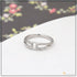 92.5 Sterling Silver with Diamond High-Class Design Ring for Lady - Style LRG-114