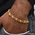 Kohli exceptional design high-quality gold plated bracelet