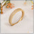 Artisanal Design with Diamond Delicate Design Gold Plated Ring for Men - Style B525