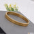 Attention-getting Design High Quality Golden Color Kada For Men - Style A419