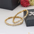 Brilliant Design with Diamond Designer Gold Plated Bangles for Lady - Style A019