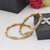 Decorative Design with Diamond Designer Gold Plated Bangles for Ladies - Style A024