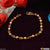 2 In 1 Golden Ball & Rudrakasha Chic Design Superior Quality Gold Plated Bracelet - Style B021