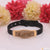 Ram with Diamond Best Quality Easy-To-Maintain Design Gold Plated Bracelet - Style B023