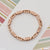 Popular Design Awesome Design Rose Gold Color Bracelet for Men - Style D027