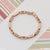 Fabulous Design Gorgeous Design Rose Gold Color Bracelet for Men - Style D032