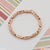 Beautiful Design Fabulous Design Rose Gold Color Bracelet for Men - Style D037