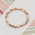 Charming Design Amazing Design Rose Gold Color Bracelet for Men - Style D038