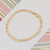 Link Stunning Design Superior Quality Gold Plated Bracelet for Men - Style D042