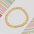 Link Distinctive Design Best Quality Gold Plated Bracelet for Men - Style D045