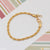 Superior Quality Sparkling Design Gold Plated Bracelet for Men - Style D046