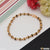 Stylish Design Best Quality Gold Plated Rudraksha Bracelet for Men - Style D072