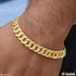 1 Gram Gold Plated Pokal Cute Design Best Quality Bracelet for Men - Style D079