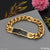 Superior Quality Unique Design Black & Golden Color Bracelet for Men - Style C096