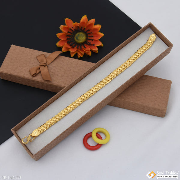 Awesome Design Gold Plated Pokal Bracelet for Men - Style D791