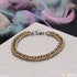 Attractive Design Golden & Silver Color Stainless Steel Bracelet - Style B319