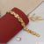 1 Gram Gold Plated Glittering Design Glamorous Design Bracelet for Men - Style C497