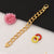 Trending with Diamond Glamorous Design Gold Plated Bracelet for Men - Style C961