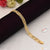 Delicate Design with Diamond Best Quality Gold Plated Bracelet for Men - Style C966