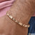 Unique Design Prominent Design Rose Gold Color Bracelet for Men - Style D029