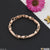 Latest Design with Diamond Prominent Design Rose Gold Bracelet for Men - Style D102