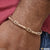 Best Quality Glamorous Design Rose Gold Color Bracelet for Men - Style D015