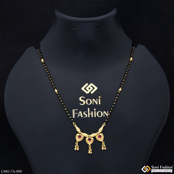Brilliant Design Gold Plated Mangalsutra for Women - Style A880