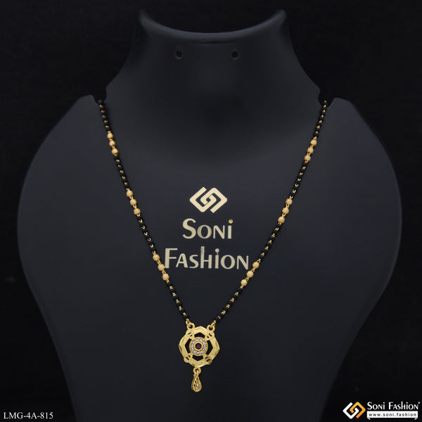 Brilliant Design Gold Plated Mangalsutra for Women - Style A815