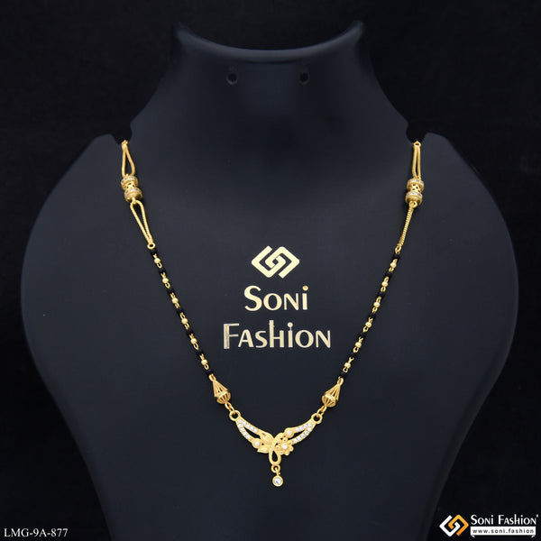 Brilliant Design Gold Plated Mangalsutra for Women - Style A877