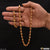 Brown Charming Design Premium-Grade Quality Gold Plated Mala for Men - Style A185