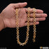 Fashionable Design Linked with Diamond Gold Plated Chain Bracelet Combo - Style A002