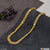2 In 1 Kohli Etched Design High-Quality Gold Plated Chain for Men - Style D083