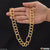 1 Gram Gold Plated Ring Into Ring Antique Design Chain for Men - Style D104