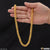 1 Gram Gold Plated Rassa Fancy Design High-Quality Chain for Men - Style D124